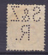 Netherlands Perfin Perforé Lochung 'S&Z R.' Stokvis & Zonen, Rotterdam 1899 Mi. 54 A, Wilhelmina Deluxe AMSTERDAM 1906 - Perforés