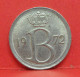 25 Centimes 1972 - TTB - Pièce Monnaie Belgique - Article N°1689 - 25 Cents