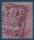 Grande Bretagne N°17a 4 Pence Rose Sur Azuré Filigrane Moyenne Jartière Oblitéré Ligne De Glasgow Frais & TTB - Nuovi