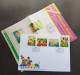 Taiwan Children Folk Rhymes 2009 Cartoon Child Play Train Bird Fish Horse (stamp FDC) *rare - Briefe U. Dokumente