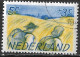 Plaatfout Gele Vlek In De Baan Boven De Hoed In 1949 Zomerzegels Padvinderij / Boyscouts 5 + 3 Ct NVPH 514 PM 3 - Errors & Oddities