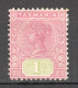 Tas171 1903 Australia Tasmania Gibbons Sg #243 50 £ 1St Lh - Otros & Sin Clasificación