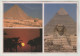 MBK Ägypten The Giza Pyramids Great Sphinx, Postalisch Gelaufen, Siehe 3 Scans - Piramiden