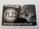 NETHERLANDS / PREPAID /HFL 25,- CHEETAH   /    - USED CARD  ** 13936** - Pubbliche