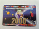 NETHERLANDS /  PREPAID/ NTC CLUB/ MEMBERCARD 2000/  €  1,-   - MINT  CARD  ** 13947** - Publiques