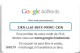 CARTE-PREPAYEE-2010-WEB-GOOGLE AdWords-75€-Plastic Epais-Glacé-TBE/RARE - Other & Unclassified