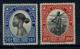 Ref 1622 - Belgian Congo Now Zaire - 1942 (2) MNH Unmounted Mint Stamps SG 289/91 Ex Belgium Colony - Unused Stamps