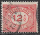 Plaatfout Puntje En Inkeping Bij E En R Van NedERland In 1921-22 Cijferzegels 12½ Cent Rood NVPH 108 PM - Errors & Oddities