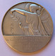 Médaille Bronze Argenté. Ecole De Musique Saint-Gilles-Lez-Bruxelles. Déclamation Henny Weissbort 1938. Léopold III Rex - Professionals / Firms