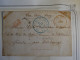 BV15  LA REUNION   BELLE LETTRE RARE EN PORT PAYé 1860 PAR PAQUEBOT ST DENIS A  BORDEAUX FRANCE +VOIE ADEN SUEZ ++ - Covers & Documents