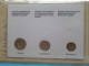 Set Of 3 Coins > VENEZUELA ( DETAIL > Voir / See SCANS ) Gold Plated ! - Venezuela