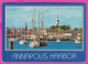 292546 / United States Maryland Annapolis Harbor PC USED (O) 1987 - 14+22 C. Julia Ward Howe Writer  Lacemaking  - Annapolis