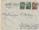 FINLAND - 1945 - Facit F258, F295 & F296 Red Cross (1942 & 45 Issues) On Censored Cover From HELSINKI To MOTALA, Sweden - Briefe U. Dokumente