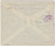 FINLAND - 1945 - Facit F287 3.50M Douglas DC-2 On Censored Cover From Helsinki To Motala, Sweden - Lettres & Documents