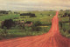 RED CLAY COUNTRY ROAD - PRE-STAMPED POSTCARD - Andere & Zonder Classificatie