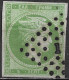 GREECE 1862-67 Large Hermes Head Consecutive Athens Prints 5 L Green (shades) Vl. 30 / H 17 A - Gebraucht
