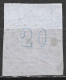 GREECE 1862-67 Large Hermes Head Consecutive Athens Prints 20 L Sky Blue Vl. 32 A / H 19 A - Used Stamps