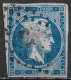 GREECE 1867-69 Large Hermes Head Cleaned Plates Issue 20 L Sky Blue Vl. 39 / H 27 A Position 71 - Gebruikt