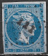 GREECE 1867-69 Large Hermes Head Cleaned Plates Issue 20 L Sky Blue Vl. 39 / H 27 A Position 121 - Gebraucht