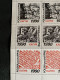 POLAND SOLIDARITY SOLIDARNOSC 1990 KPN 50TH ANNIVERSARY WW2 KATYN MASSACRE FULL SHEET OF 15 STAMPS WORLD WAR 2 - Vignettes Solidarnosc