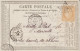 1873 - CP PRECURSEUR ENTIER CERES Avec REPIQUAGE PRIVE ! (FOULD FRERES) De PARIS - Precursor Cards