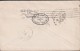 1900. QUEENSLAND. Impressive Franking On Small Envelope To USA With Vertical 5-stripe Victori... (michel 106) - JF535733 - Cartas & Documentos