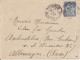 1904 - MOUCHON RETOUCHE Sur ENV. De TOURNUS => ASCHERSLEBEN (SAXE) - 1900-02 Mouchon