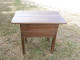 Delcampe - -ANCENNE TABLE De CHANGEUR EN BOIS PIN? TABLE DE BANQUIER Jus De GRENIER   E - Tables & Guéridons