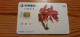 Phonecard Taiwan IC01C023 - Painting, Flower - Taiwan (Formosa)