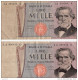 4 BILLETS DE 1000 LIRE ITALIENNE - 1000 Lire