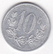 02 . Aisne. Union Commerciale D Hirson 10 Centimes 1921, En Aluminium. - Monétaires / De Nécessité