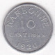 11. Aude.  Narbonne. Chambre De Commerce 10 Centimes 1920 . En Aluminium - Notgeld