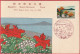 Carte Maximum (FDC) - Japon (15-06-1935 (1960)) - Jardin Fleurs Primitif Parc Quasi-National D'Abashiri (Recto-Verso) - Cartes-maximum