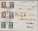 1939. TÜRKIYE. Fine Registered Rare FDC With Complete Set Overprinted Hatayin Anavata... (Michel 1053 - 1058) - JF442642 - Covers & Documents