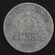 France, Napoleon III, 50 Centimes, 1866, K - Bordeaux, Argent (Silver), KM# 814.3, F. 188/11, Gad.417 - 50 Centimes