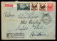 1951 Lettre Recommandée EXPRES Romania Bucuresti To Austria - Storia Postale