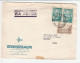 1922 - 1974  ARGENTINA Covers To Switzerland Cover Postal Stationery Stamps - Collections, Lots & Series