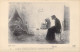 FANTAISIE - Le Deuil : Visiteuse Apportant Ses Condoléances Aux Affligés - Carte Postale Ancienne - Other & Unclassified