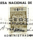 Raro Postal Franquia Mecânica Diário De Notícias 1960 Com Perfin (DN) Sobre Stamp Fiscal 0$10. Enviado Como Recibo ENP. - Lettres & Documents