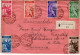 VATICAN 1936 R - LETTER  SENT FROM VATICAN  TO  BERLIN With Stamps MiNr 45-50 - Storia Postale