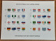 2010 Slovakia Football Soccer World Cup Miniature Sheet 3D Lenticular Print Effect Flags Of All Teams On Reverse MNH ** - Neufs