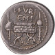 Monnaie, Furia, Denier, 63 BC, Rome, Contremarque, TTB, Argent, Sear:365 - Repubblica (-280 / -27)