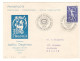 Finlande - Lettre FDC De 1956 -  Oblit Helsinki - Football - Javelot - Gym - Lettres & Documents