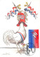Lot De 13 Cartes Du Bicentenaire De La Révolution Française En 1989  - Illustrateurs (CABU, LOUP) Oblitérations, Timbres - Loeffler