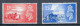 GRANDE-BRETAGNE 1948 N°239 + 240 Avec Charnières - 3° Anniversaire De La Libération Des Îles Anglo-Normandes - Neufs