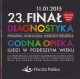 2015 Poland Booklet - 23rd Finale Of The Grand Orchestra Of Christmas Charity, Dignostics, Health / Stamp MNH** + FDC - Markenheftchen
