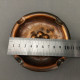 Delcampe - Vintage Copper Ashtray With Four Slots #0401 - Ashtrays