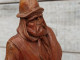 Delcampe - Statue Bois Sculpté Gaucho Argentin Sculpture Hector Garbati Argentine / Art Populaire. - Holz