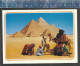 GIZA -  PYRAMIDS - AHMED ATTALAH ROUND THE PYRAMIDS  ( CAMELS ) - ATTALIA CARDS - Piramidi