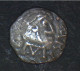 Monnaie Mérovingienne, Neustrie, Paris, Denier à La Croix Ancrée - 470-751 Monnaies Mérovingiennes